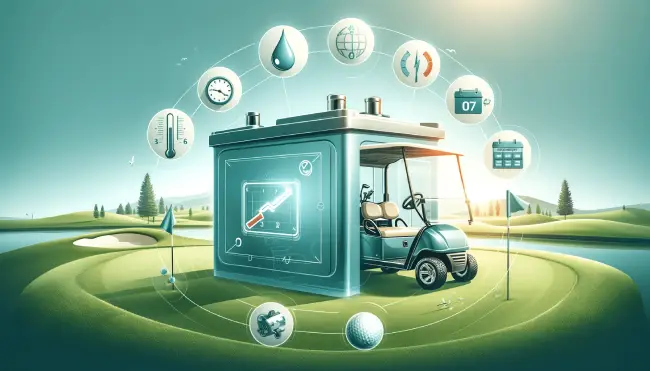 WHAT ARE THE FACTORS THAT INFLUENCE THE LIFESPAN OF A GOLF CART BATTERY