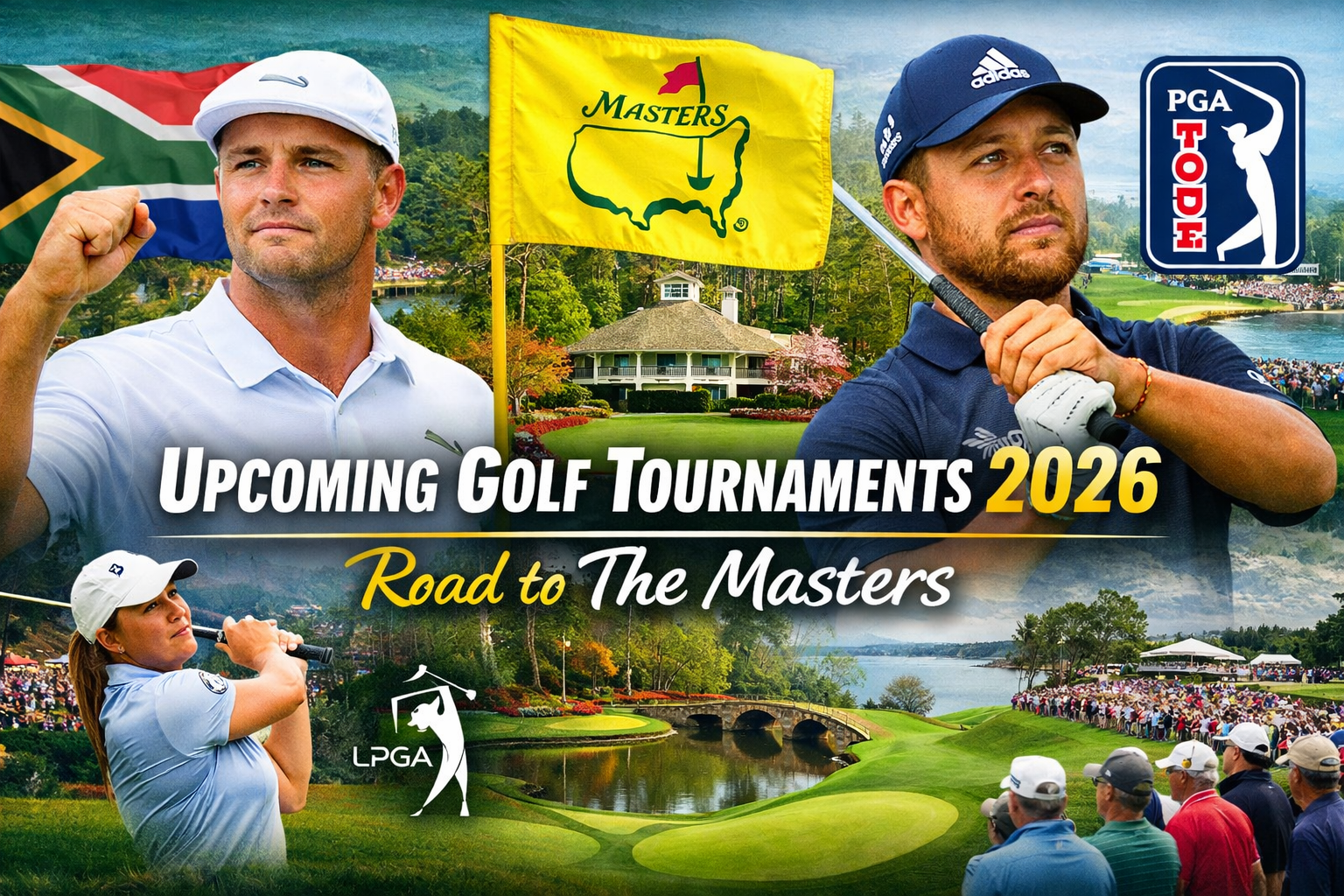 Upcoming Golf Tournaments 2026 Full Schedule Key Dates Before Masters